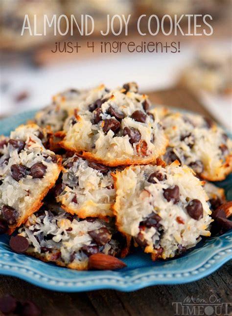 almond joy cookies 4 ingredient.